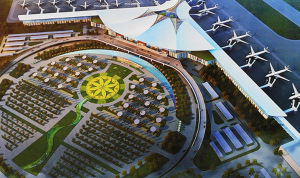 拉薩貢嘎機場航站區改擴建項目航站樓工程新建航站樓